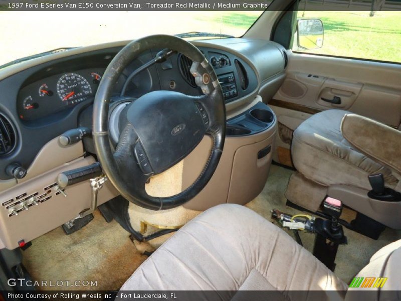Medium Graphite Interior - 1997 E Series Van E150 Conversion Van 