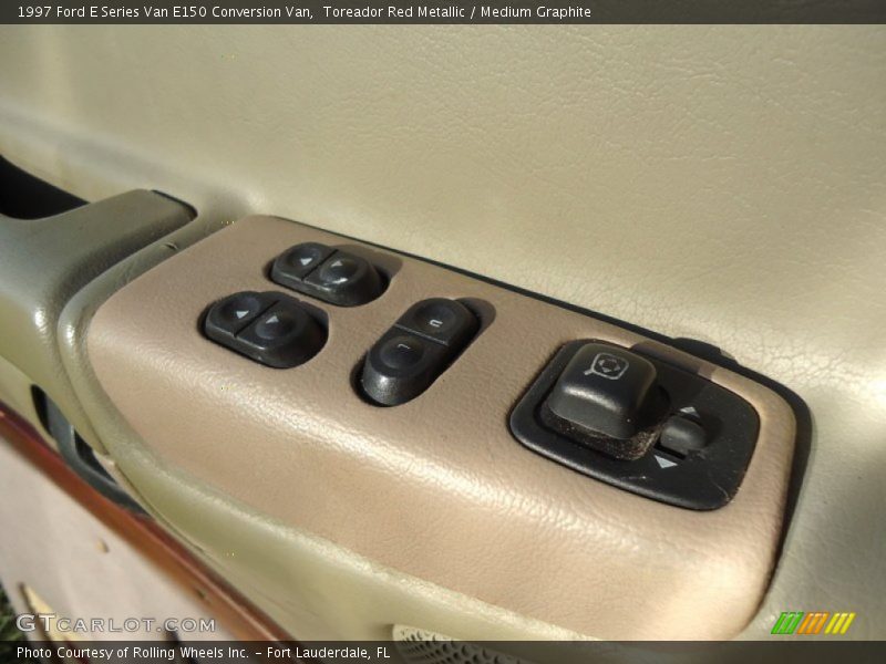 Toreador Red Metallic / Medium Graphite 1997 Ford E Series Van E150 Conversion Van