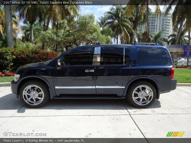  2007 QX 56 4WD Pacific Sapphire Blue