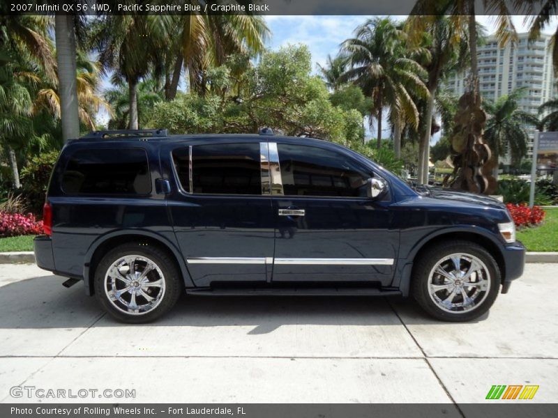  2007 QX 56 4WD Pacific Sapphire Blue