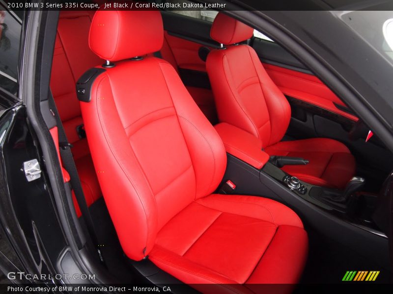 Front Seat of 2010 3 Series 335i Coupe