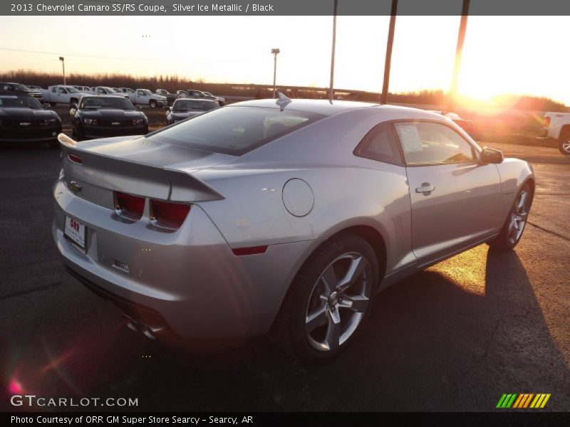 Silver Ice Metallic / Black 2013 Chevrolet Camaro SS/RS Coupe
