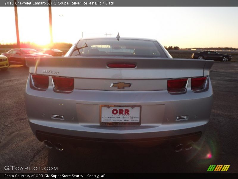 Silver Ice Metallic / Black 2013 Chevrolet Camaro SS/RS Coupe
