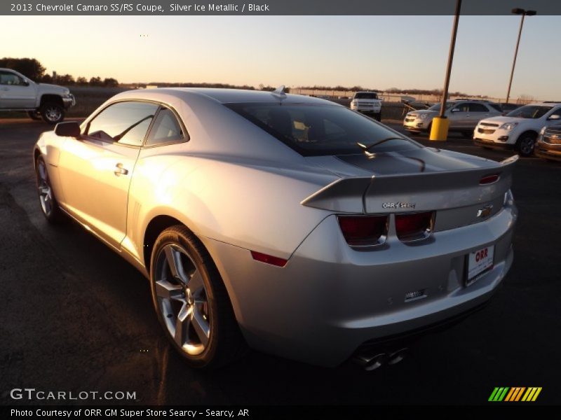 Silver Ice Metallic / Black 2013 Chevrolet Camaro SS/RS Coupe