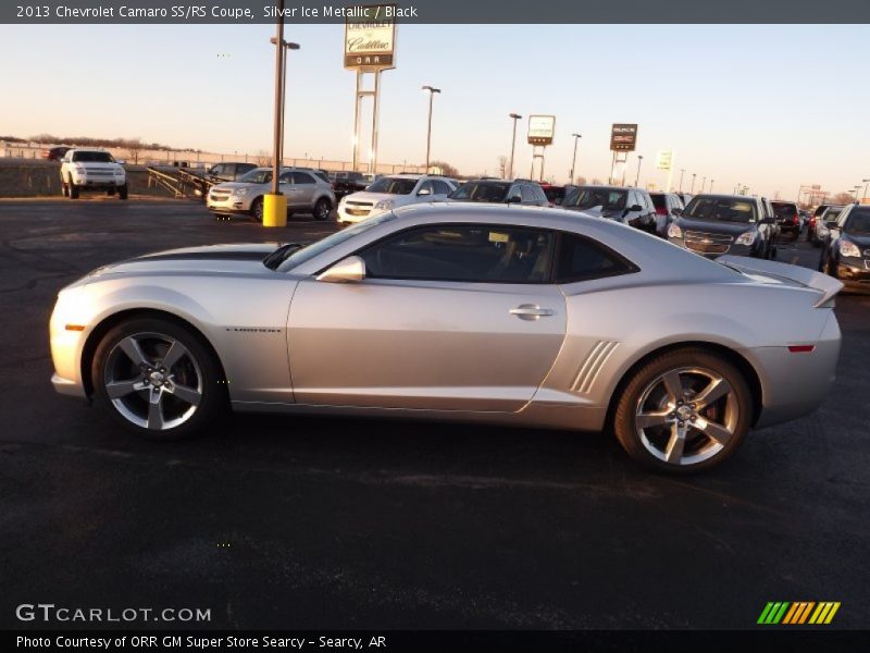 Silver Ice Metallic / Black 2013 Chevrolet Camaro SS/RS Coupe