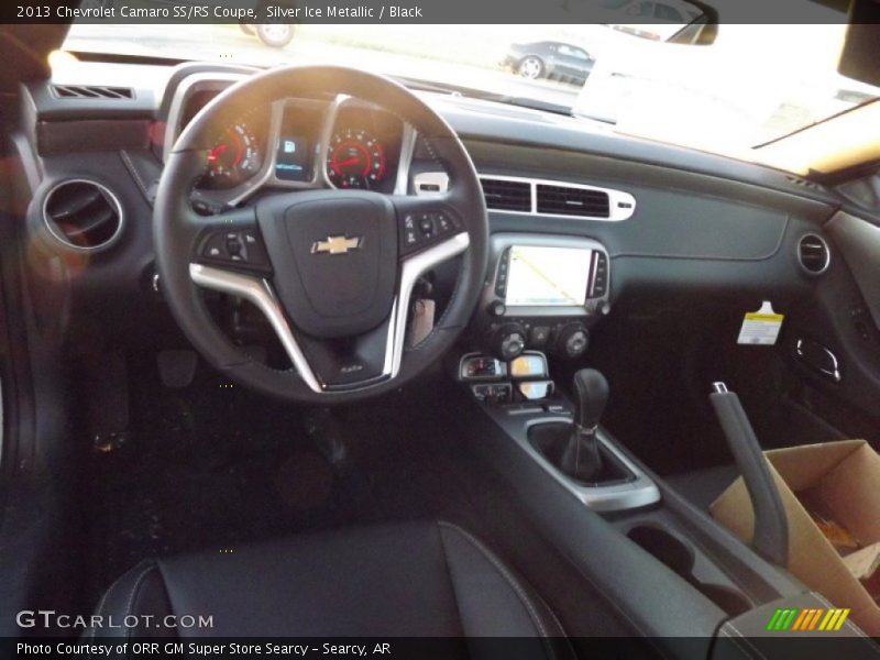 Silver Ice Metallic / Black 2013 Chevrolet Camaro SS/RS Coupe