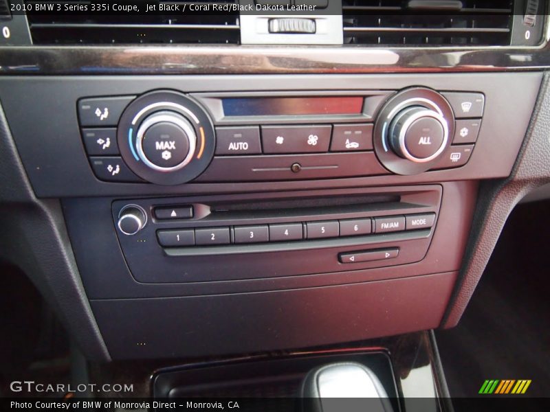 Controls of 2010 3 Series 335i Coupe
