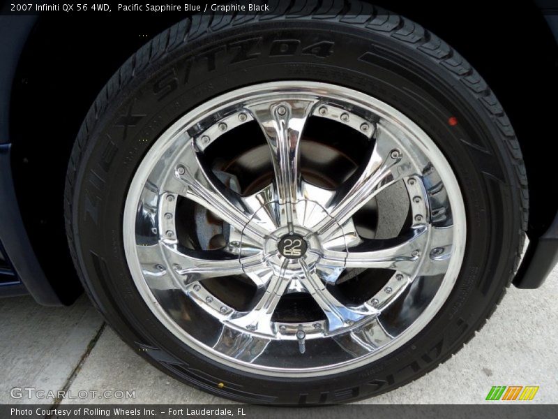 Custom Wheels of 2007 QX 56 4WD