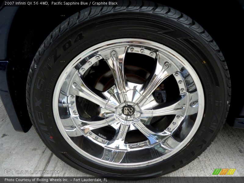 Custom Wheels of 2007 QX 56 4WD