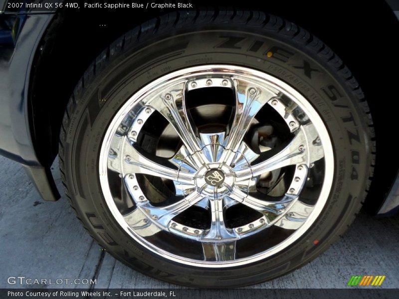 Custom Wheels of 2007 QX 56 4WD