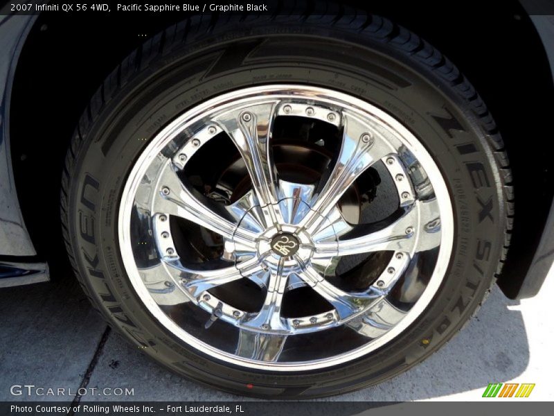 Custom Wheels of 2007 QX 56 4WD