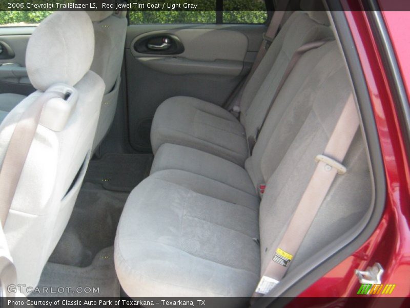 Red Jewel Tint Coat / Light Gray 2006 Chevrolet TrailBlazer LS
