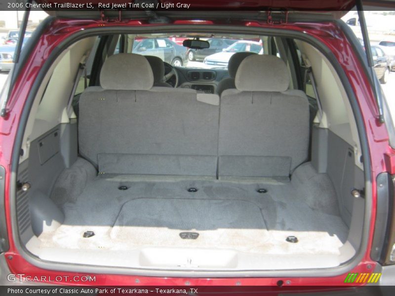 Red Jewel Tint Coat / Light Gray 2006 Chevrolet TrailBlazer LS