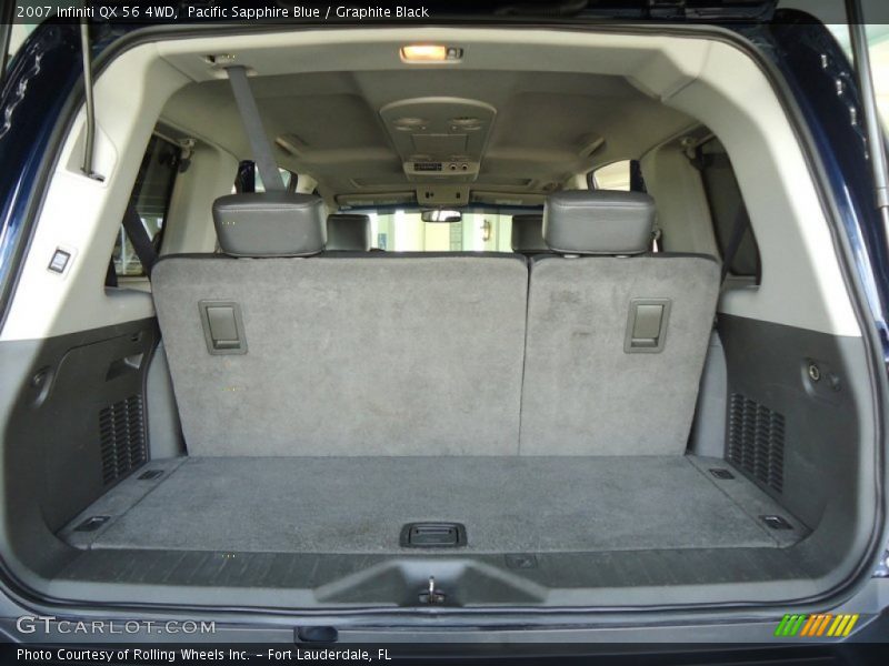  2007 QX 56 4WD Trunk