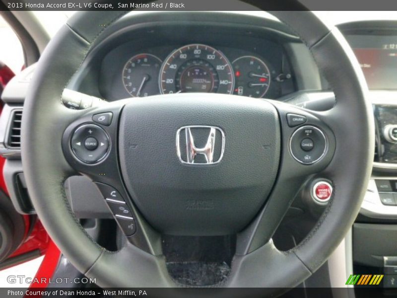  2013 Accord EX-L V6 Coupe Steering Wheel