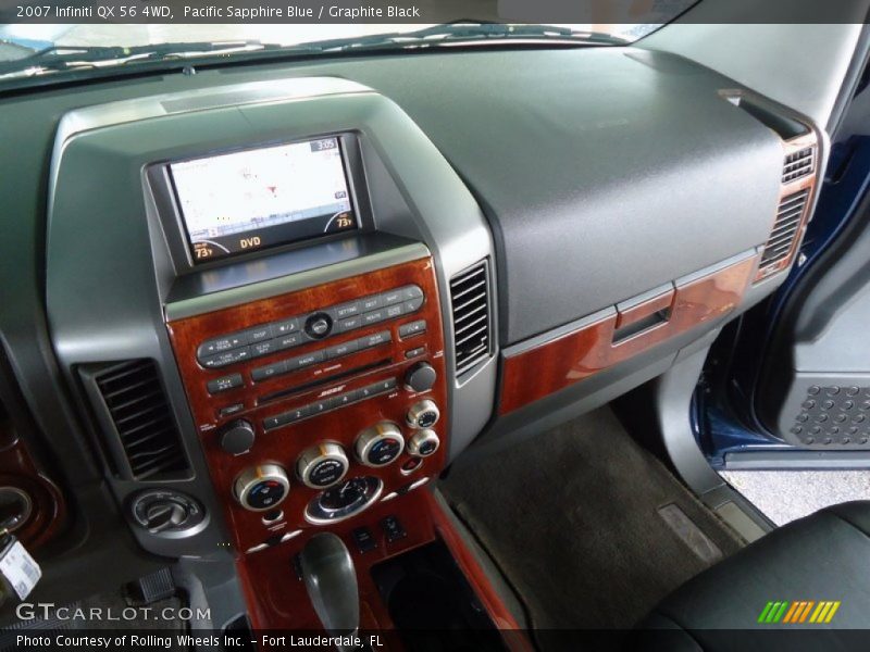 Dashboard of 2007 QX 56 4WD