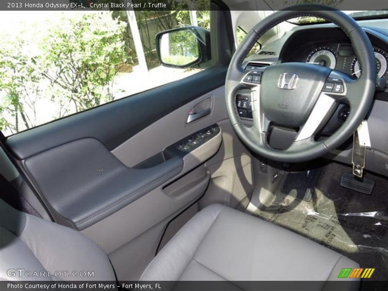 Crystal Black Pearl / Truffle 2013 Honda Odyssey EX-L