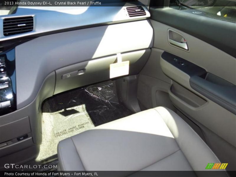Crystal Black Pearl / Truffle 2013 Honda Odyssey EX-L