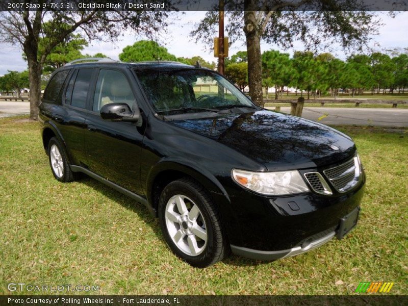 Obsidian Black / Desert Sand 2007 Saab 9-7X 5.3i