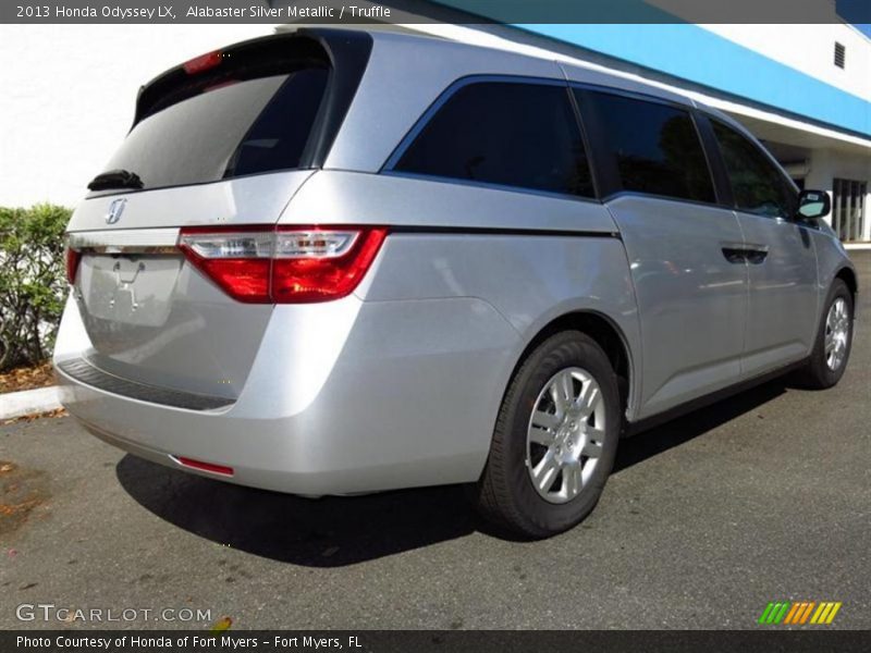 Alabaster Silver Metallic / Truffle 2013 Honda Odyssey LX