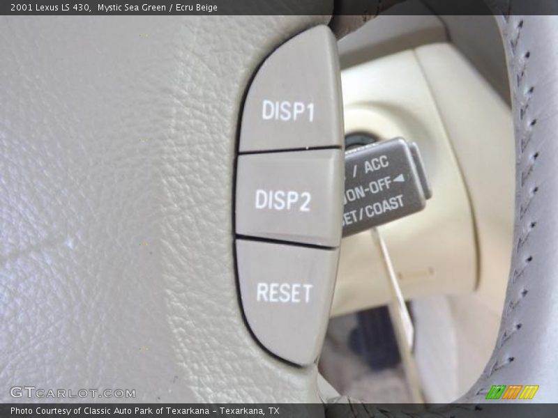 Controls of 2001 LS 430