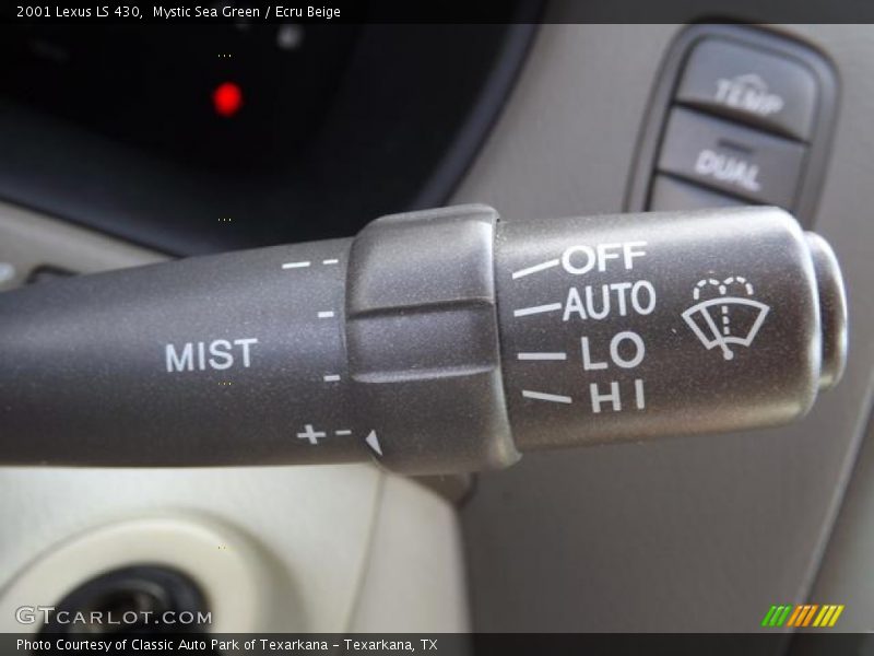 Controls of 2001 LS 430