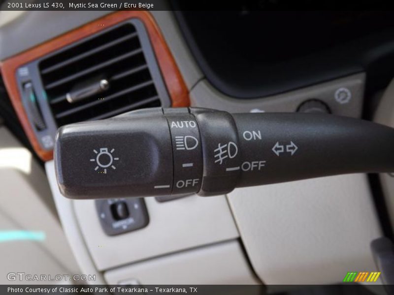 Controls of 2001 LS 430