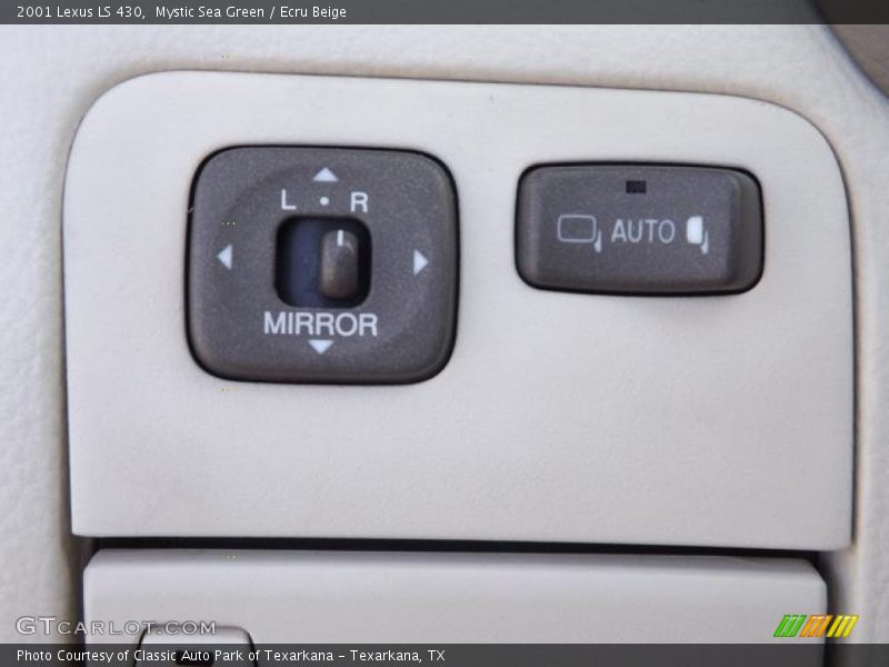 Controls of 2001 LS 430