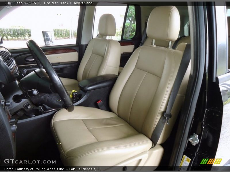 Front Seat of 2007 9-7X 5.3i