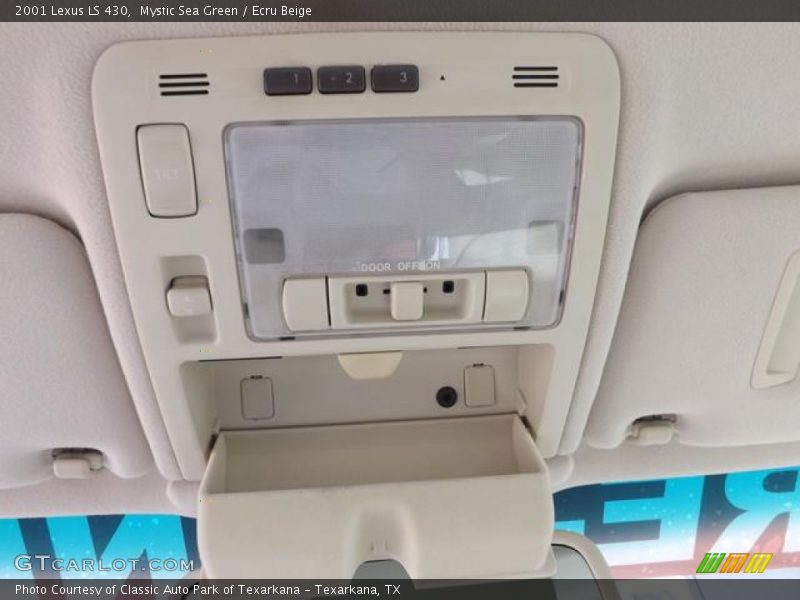 Controls of 2001 LS 430