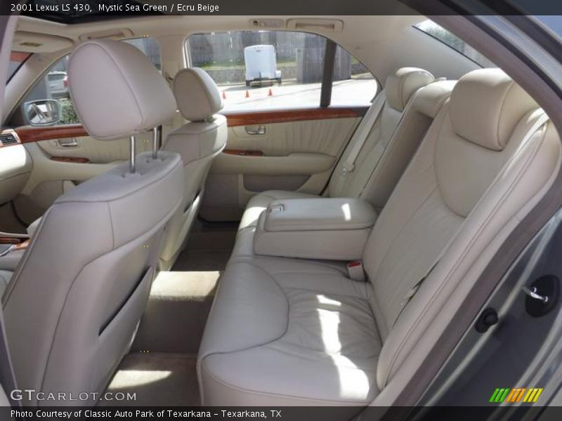 Rear Seat of 2001 LS 430