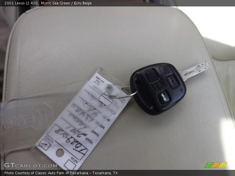 Keys of 2001 LS 430