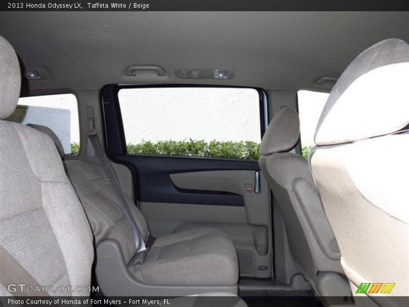 Taffeta White / Beige 2013 Honda Odyssey LX