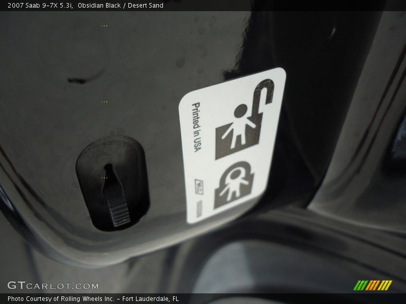 Obsidian Black / Desert Sand 2007 Saab 9-7X 5.3i