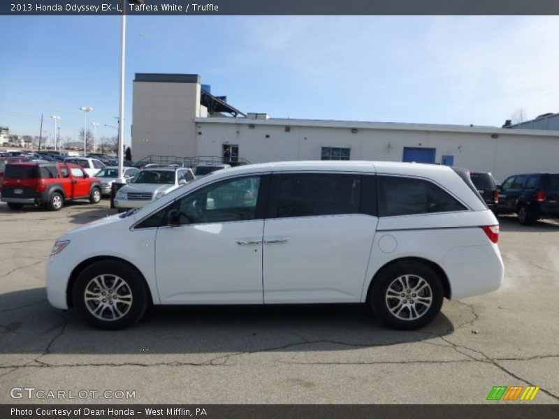 Taffeta White / Truffle 2013 Honda Odyssey EX-L