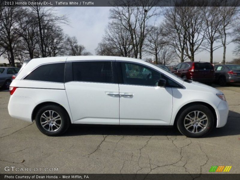 Taffeta White / Truffle 2013 Honda Odyssey EX-L