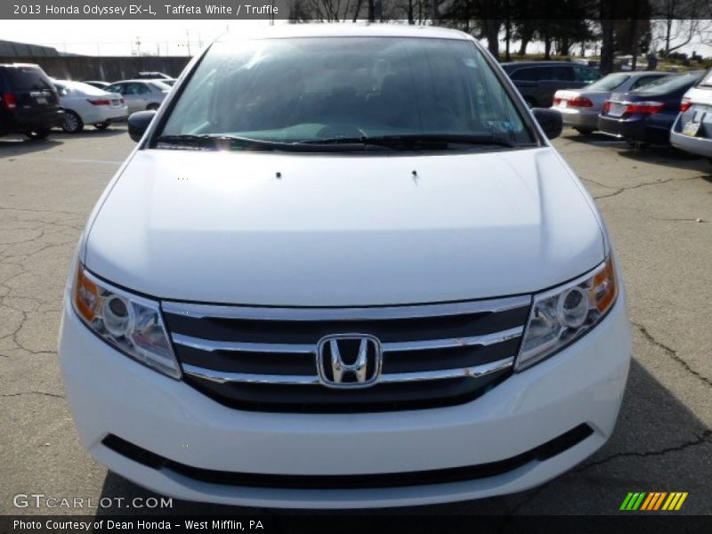 Taffeta White / Truffle 2013 Honda Odyssey EX-L