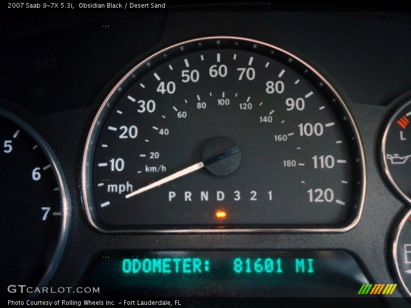 Obsidian Black / Desert Sand 2007 Saab 9-7X 5.3i