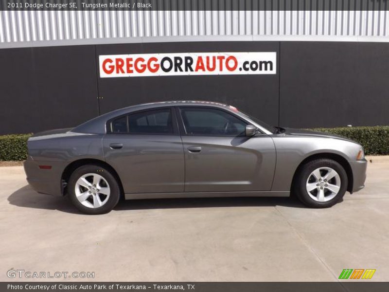 Tungsten Metallic / Black 2011 Dodge Charger SE