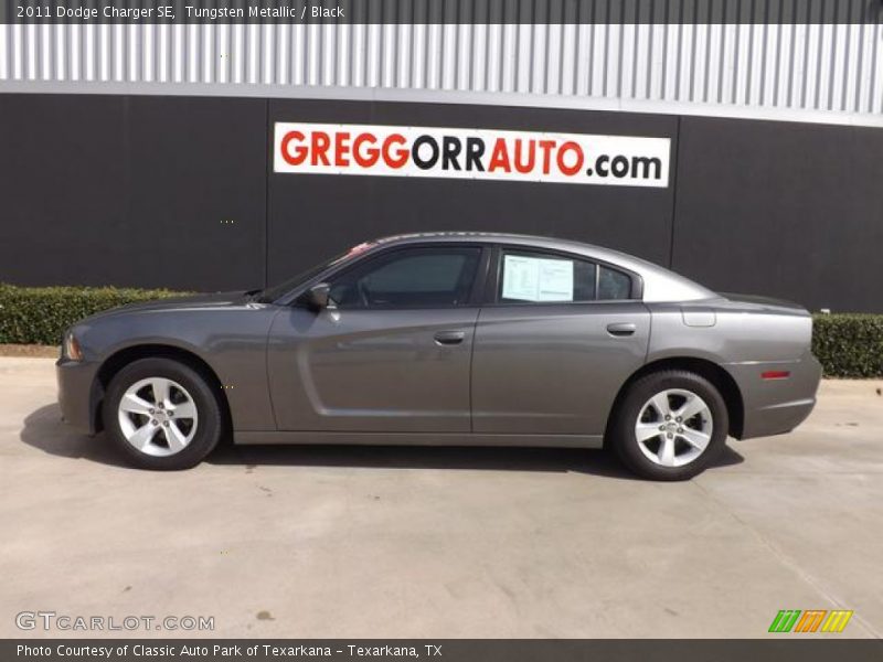 Tungsten Metallic / Black 2011 Dodge Charger SE