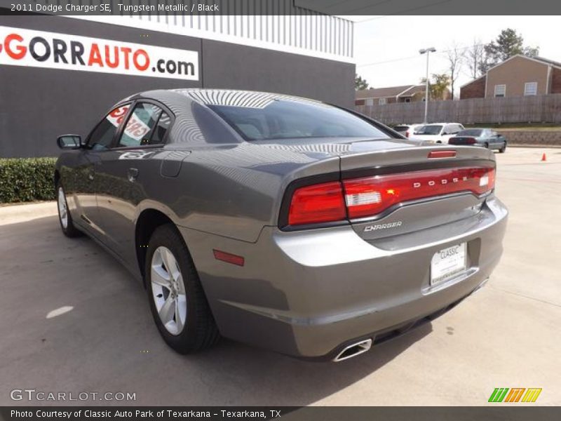 Tungsten Metallic / Black 2011 Dodge Charger SE