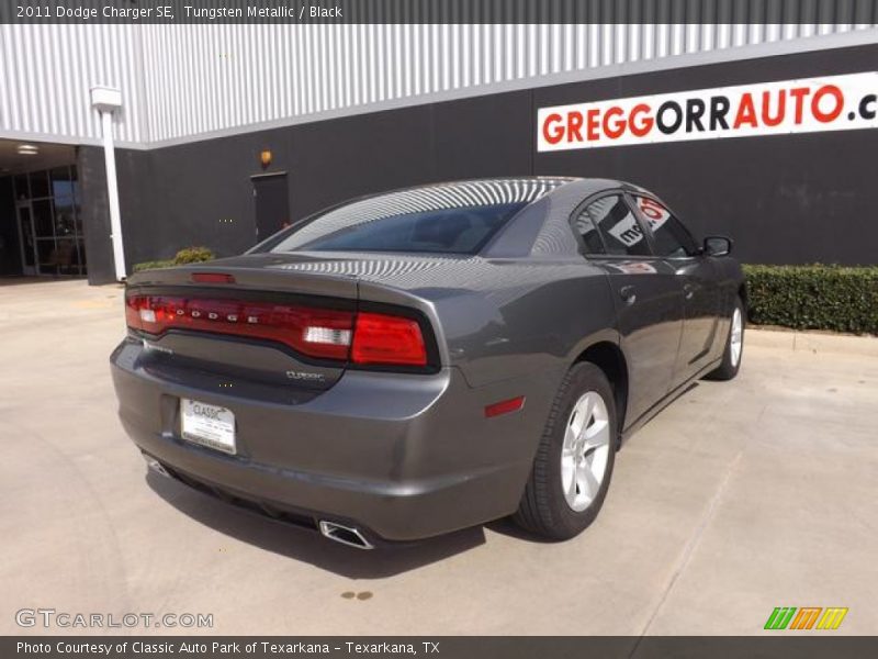 Tungsten Metallic / Black 2011 Dodge Charger SE