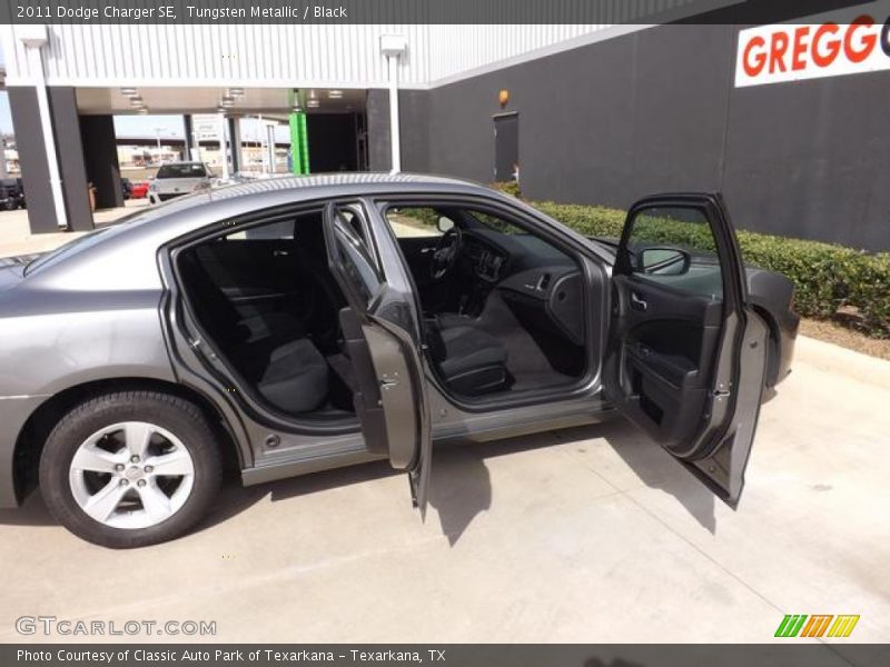 Tungsten Metallic / Black 2011 Dodge Charger SE