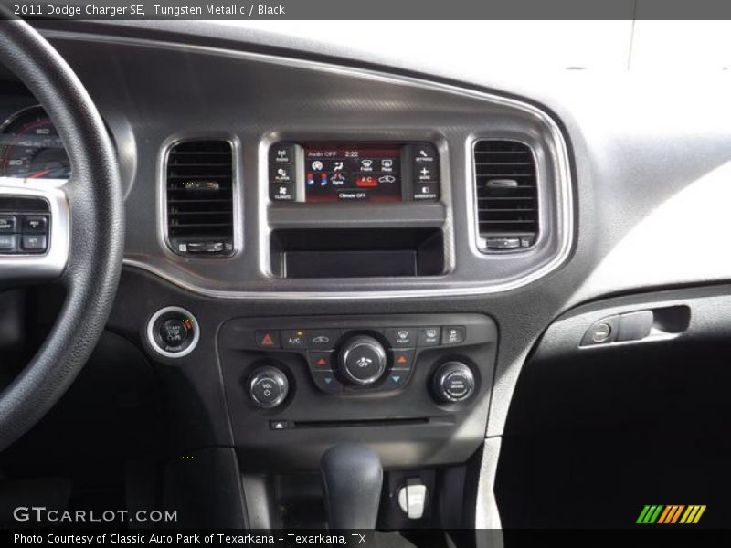 Tungsten Metallic / Black 2011 Dodge Charger SE