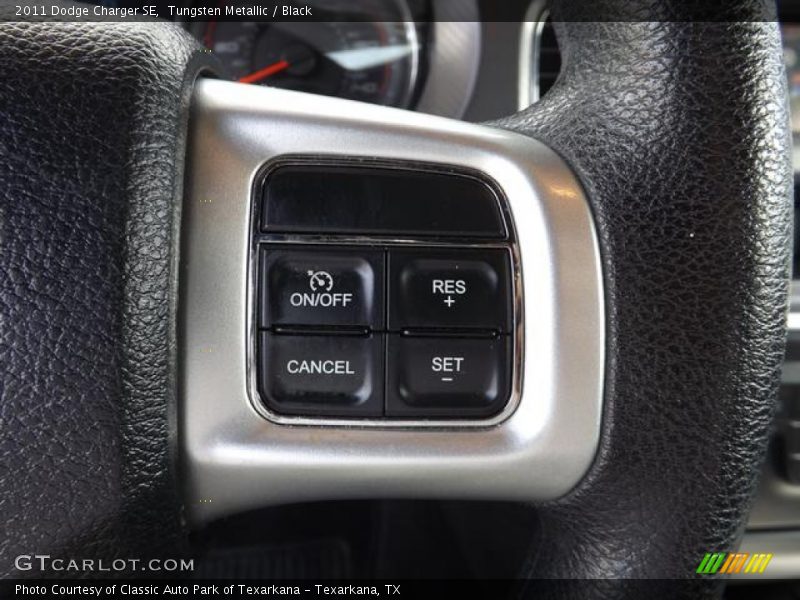 Tungsten Metallic / Black 2011 Dodge Charger SE