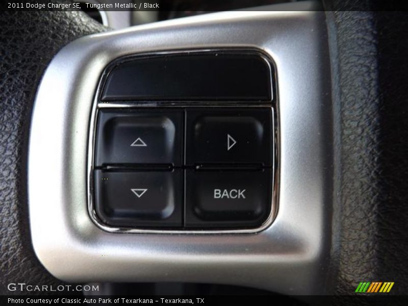 Tungsten Metallic / Black 2011 Dodge Charger SE
