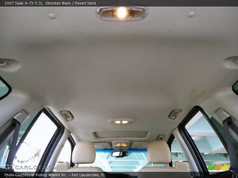 Obsidian Black / Desert Sand 2007 Saab 9-7X 5.3i