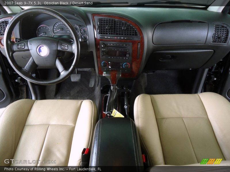 Dashboard of 2007 9-7X 5.3i