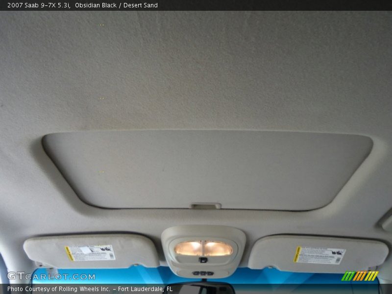 Obsidian Black / Desert Sand 2007 Saab 9-7X 5.3i