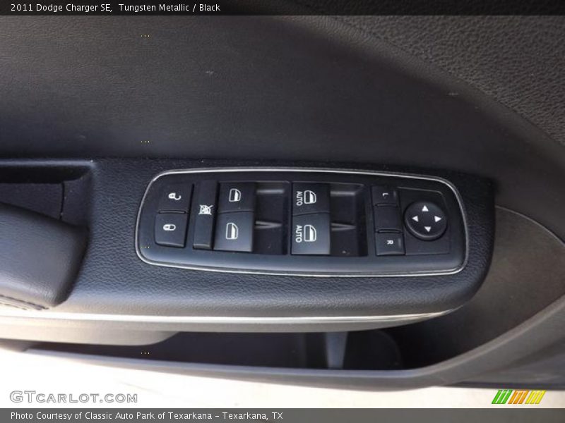 Tungsten Metallic / Black 2011 Dodge Charger SE